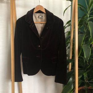 J. Crew Velvet Blazer